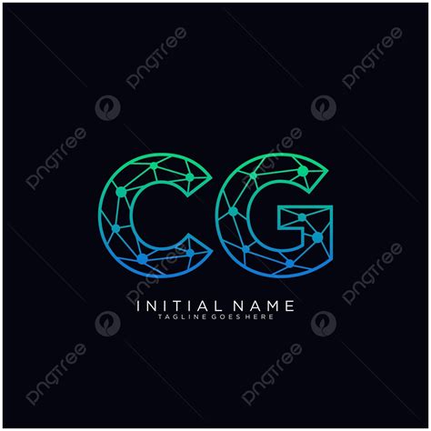 cg letter font.